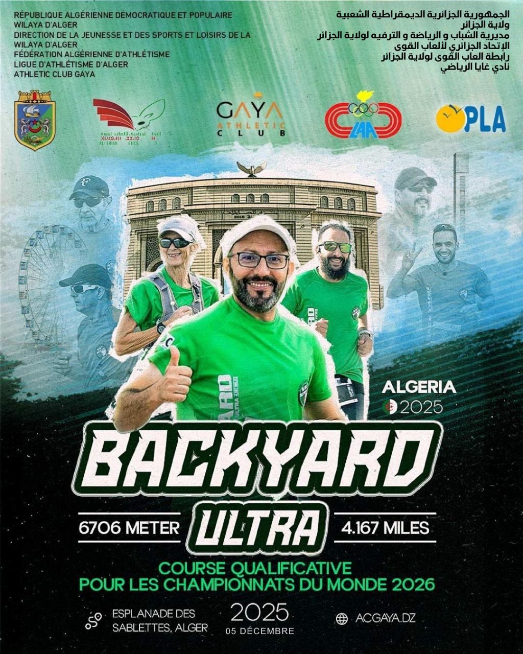 Backyard Ultra Algeria 2025 race image